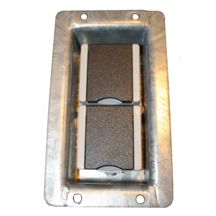 Gabion wall outlet