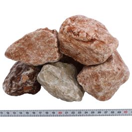 Marble red brown 80-120mm per kg