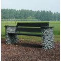 Gabion Garden Bench lxhxd 1,40m x 0,60m x 0,55m