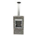 Gabion garden fireplace bbq XS  lxhxw 0,75m x 1,35m x 0,55m