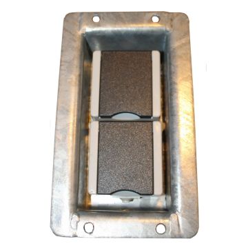 Gabion wall outlet