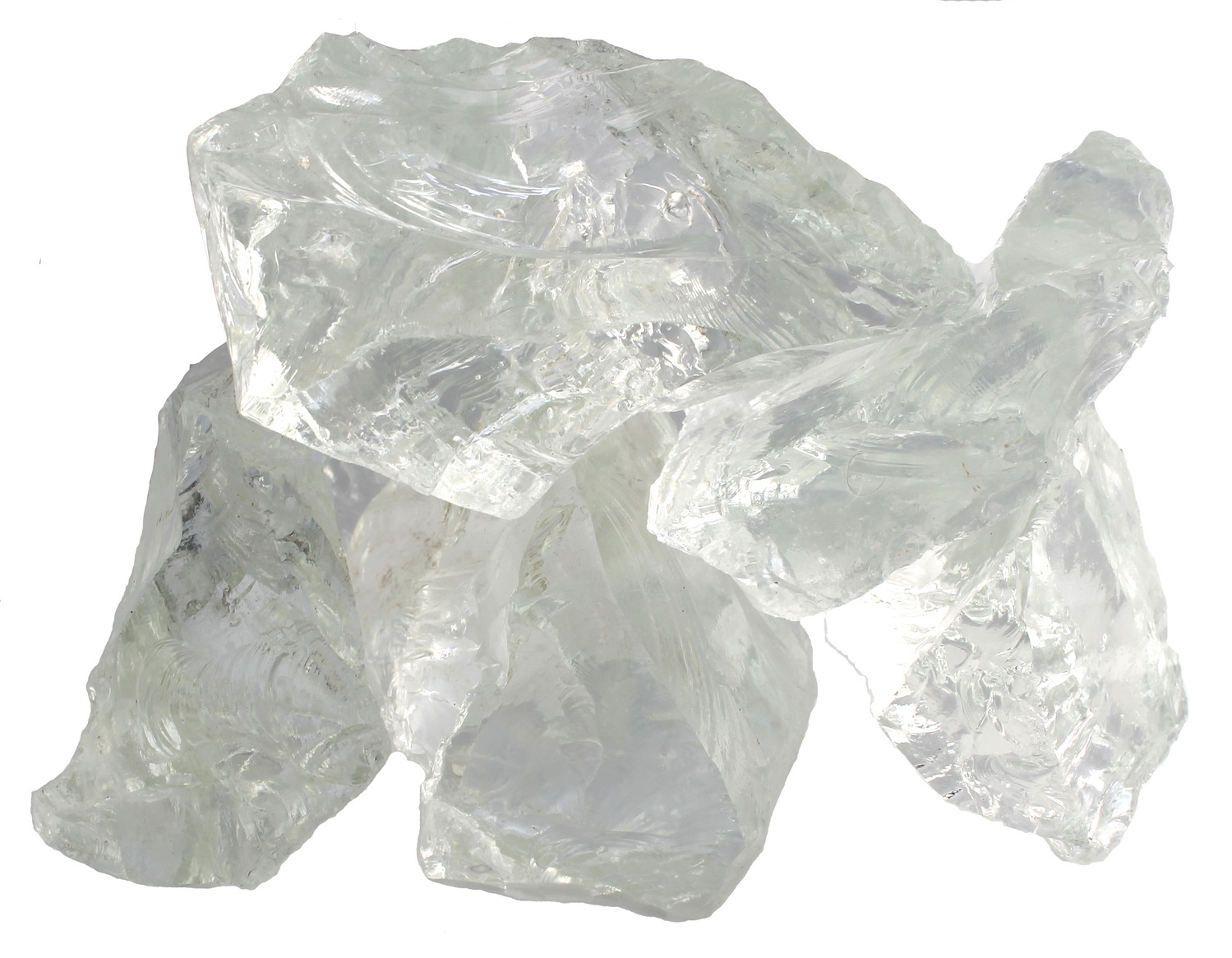 Glass kristal 80-120mm per kg
